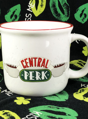 正品代购老友记FRIENDS马克杯周边central perk陶瓷碗杯咖啡杯子