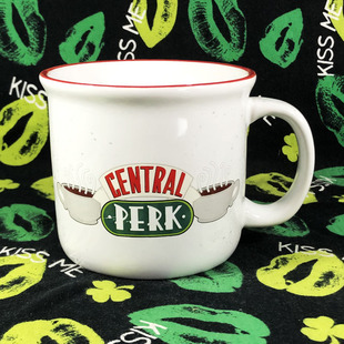 正品代购老友记FRIENDS马克杯周边central perk陶瓷碗杯咖啡杯子