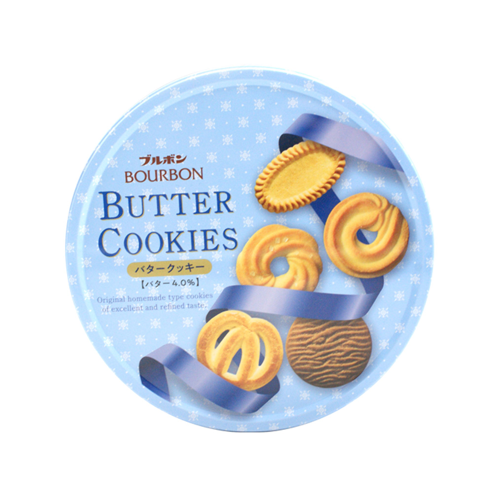 日本进口bourbon波路梦什锦/黄油巧克力曲奇饼干60枚网红零食礼盒