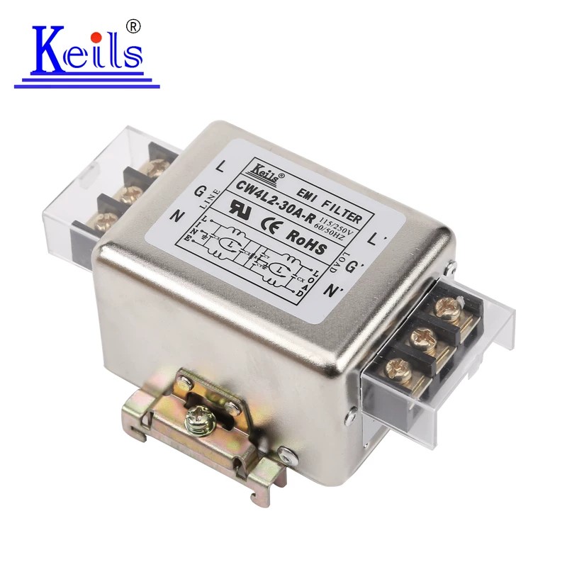 台湾KEILS电源滤波器220V导轨式