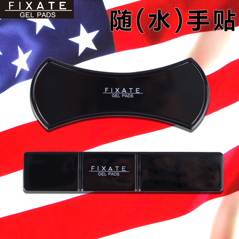美国黑科技随手贴多功能纳米吸附贴车载手机支架无痕小黑贴胶挂