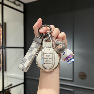 适用宝马迷你mini copper车钥匙套可爱F54 F55 F56钥匙壳