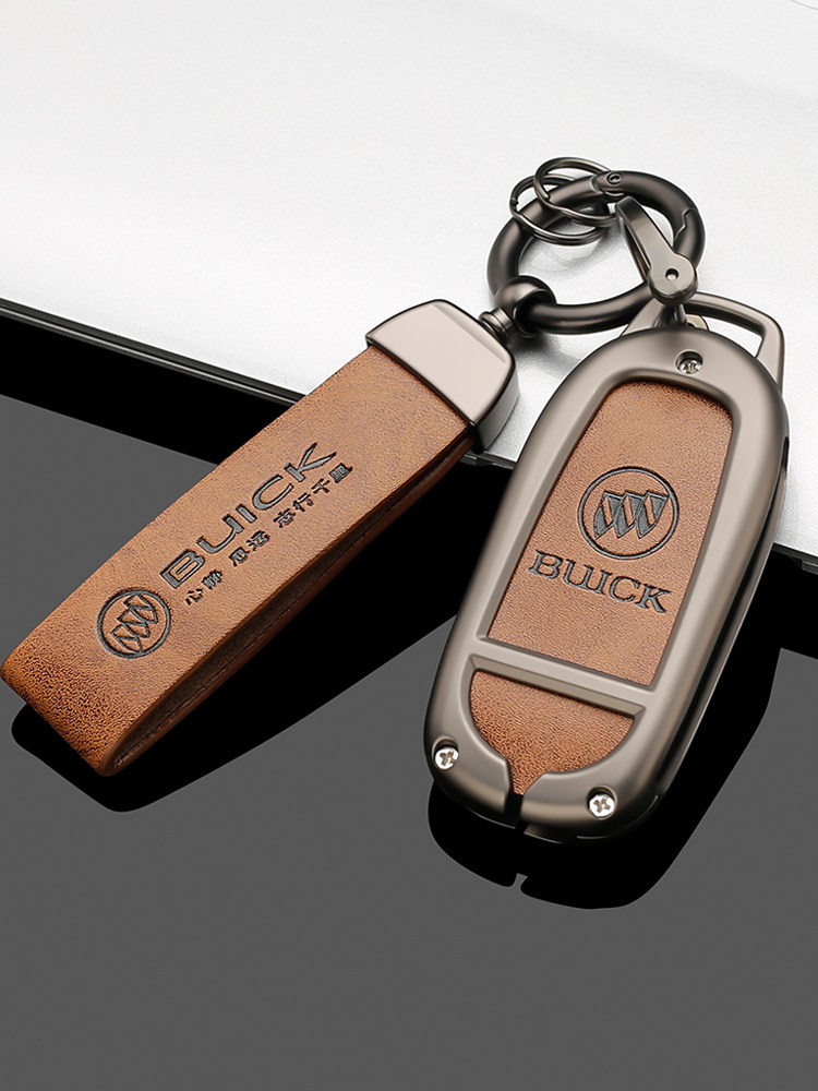 2018款别克新gl8钥匙包 新款gl8豪华商务车用钥匙套真皮 改装适