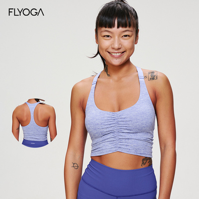 FLYOGA飞蓝云织工字背瑜伽插杯背心时尚运动普拉提健身背心51105