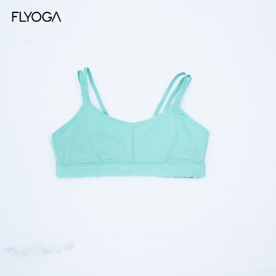 FLYOGA飞蓝羊毛短背心健身瑜伽普拉提专用bra61102