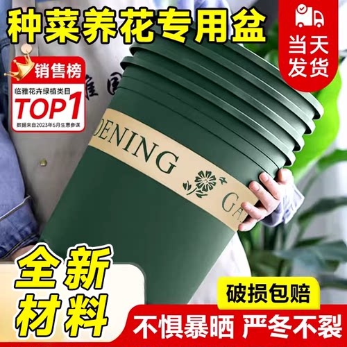 超大加厚花盆级透气控根种菜盆