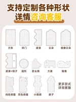 Индивидуальный снимок доски с отверстиями из цельного дерева