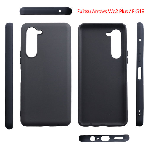 适用于富士通 Fujitsu Arrows We2 Plus/F-51E全磨砂TPU防摔F-41B保护套F-52B防滑手机壳