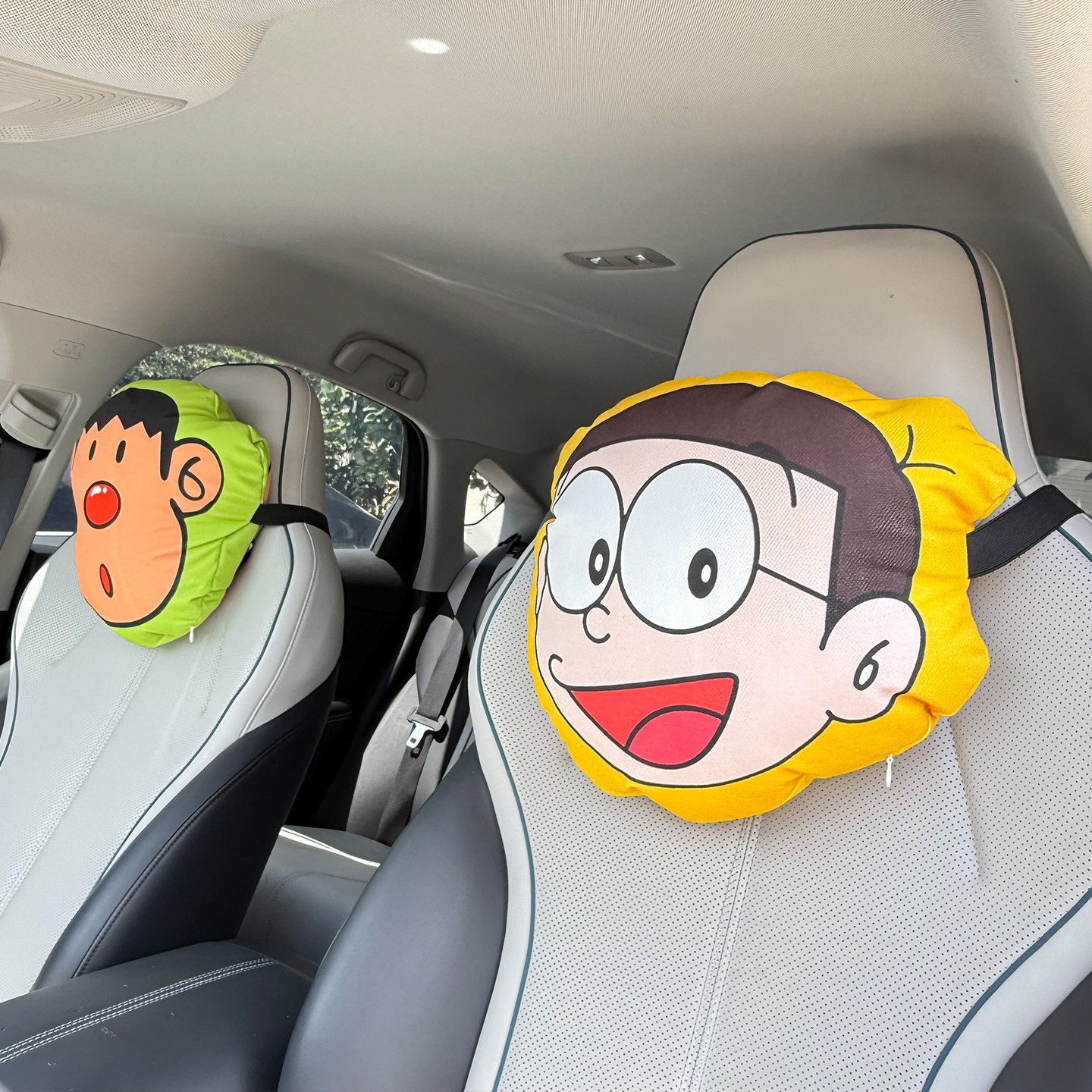 大雄胖虎车载头枕车用护颈枕