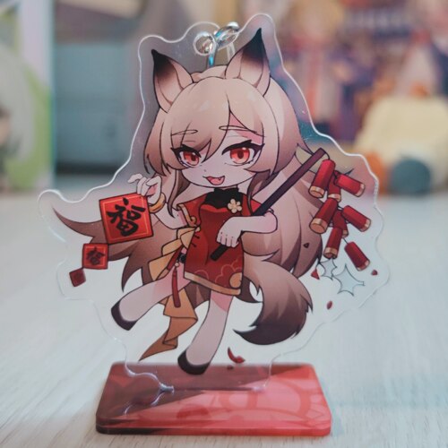 【现货】明日方舟 小刻贺新春系列 刻俄柏q版挂件立牌