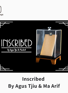 培根魔术 Inscribed 先知 创新预言系统 Agus Tjiu 高端心灵魔术