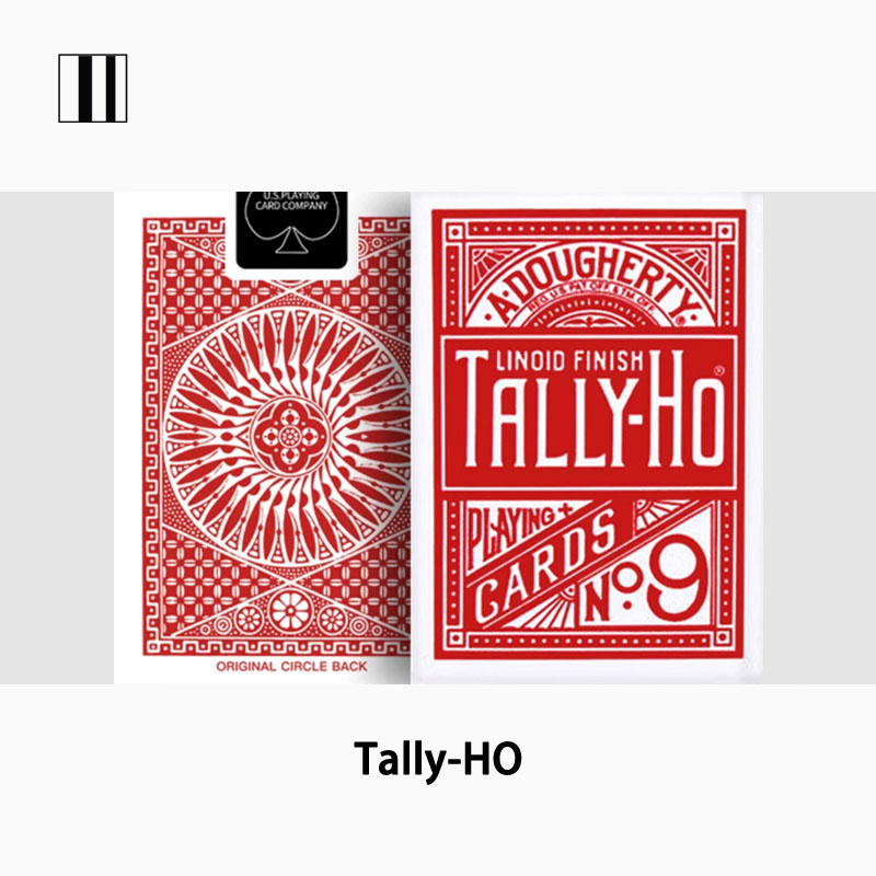 培根魔术tallyho圆背uspcc纸牌图片