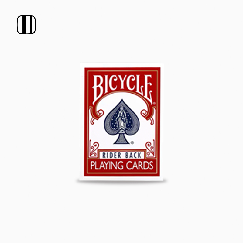 培根魔术 Bicycle 808单车纸牌 USPCC魔术花切低价练习扑克近景-封面