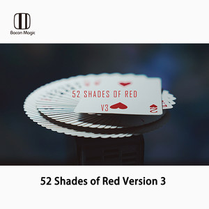 培根魔术 52 Shades of Red V3 Shin Lim达人秀多重变牌纸牌魔术