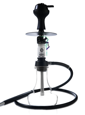 阿拉伯水烟Hookah单管Amotion Flash Bang酒吧用德国不锈钢水烟壶