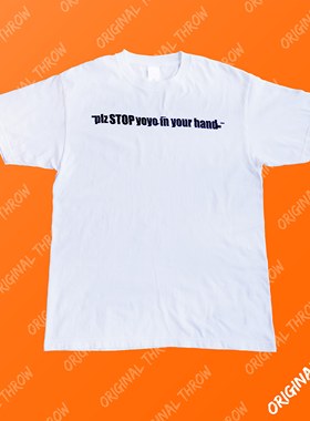 OriginalThrow | 猪猪经典 Tee 悠悠球主题T恤宽松简约多色可选