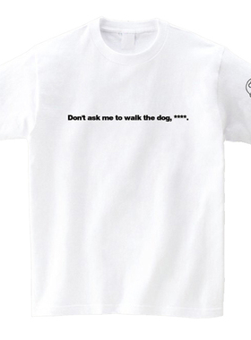 OriginalThrow | 遛狗Tee 悠悠球主题服饰T恤宽松简约多色可选