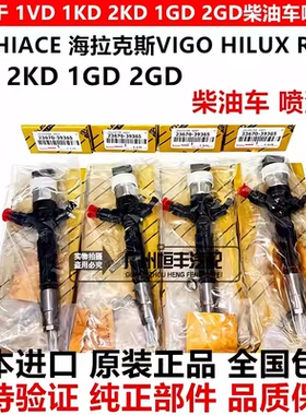 适用海狮HIACE 海拉克斯VIGO HILUX 1KD 2KD 1GD 2GD柴油车喷油嘴