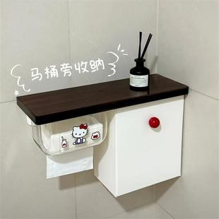 【新家的100个快递】卫生间置物架马桶旁纸巾盒极窄夹缝收纳柜