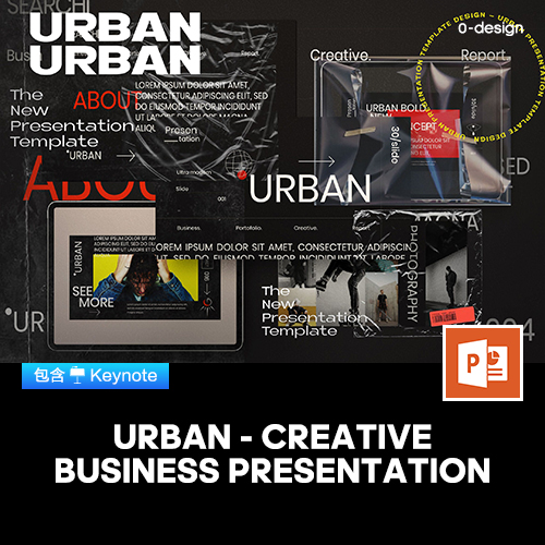 时尚潮流街头潮牌服装创意作品集课件提案公司简介ppt演示模板