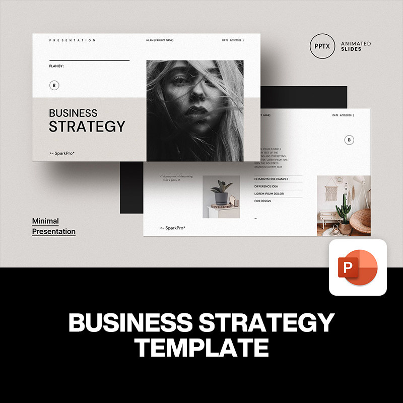 28页经典时尚简约现代家居美妆服装品牌介绍商业提案ppt演讲模板