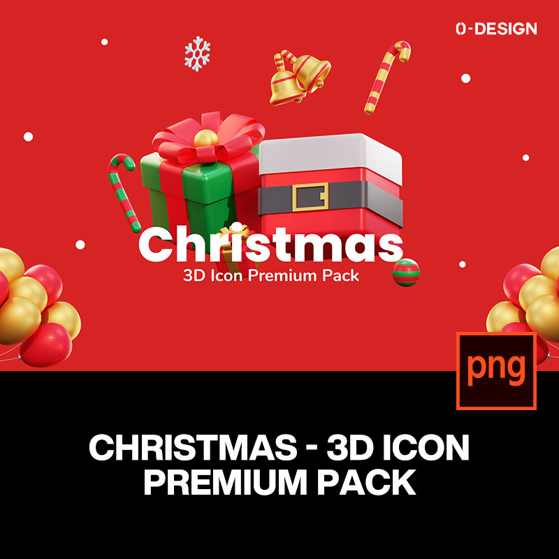 20款趣味卡通3d立体圣诞节礼物新年雪人png免抠icon图标设计素材