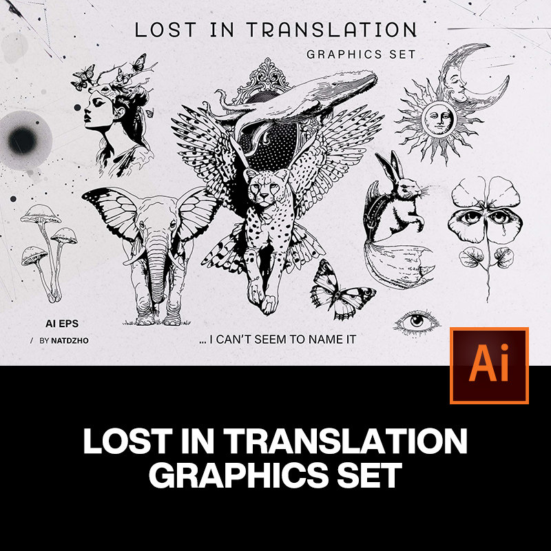 超现实主义抽象艺术迷幻创意科幻插画海报背景底纹图片设计素材