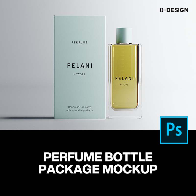 高级大牌透明香水品化妆品美妆产品包装设计作品贴图ps样机素材