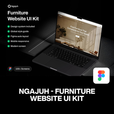 100屏家居软装家具室内设计电商购物网站App网页UI界面设计模板