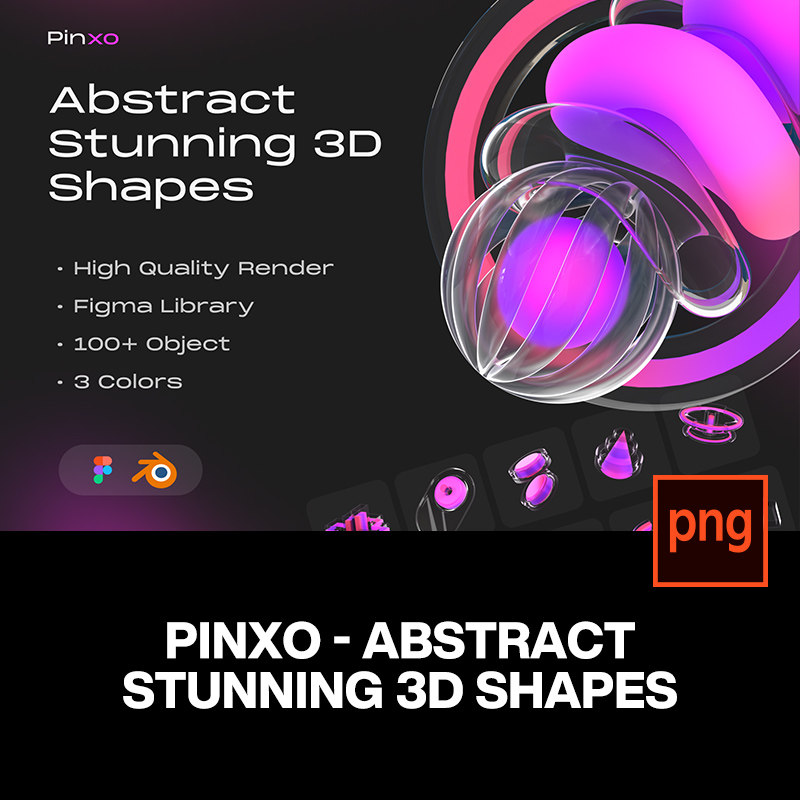未来科幻水晶玻璃半透明赛博朋克抽象3D立体几何png免抠图片素材