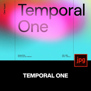 13款 炫彩噪点流体渐变海报背景图片平面设计素材源文件 高清时尚