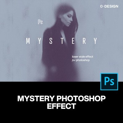 复古磨损颗粒神秘惊模糊悚恐怖图片滤镜ps样机素材特效生成模板