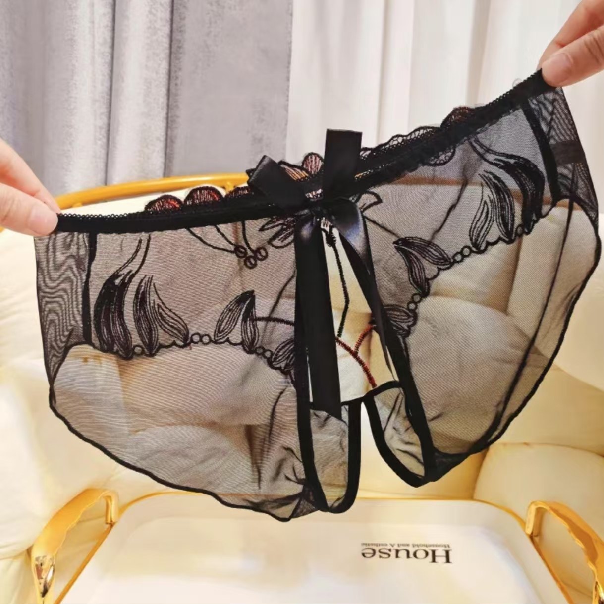 性感情调内裤女大尺码胖m