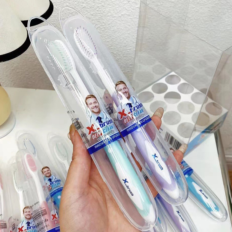 美国成人X-brush旅行装软毛牙刷