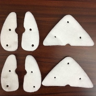 智丽雅擦玻璃神器清洁棉替换面胶条卡扣擦窗户配件玻璃刮棉刮条