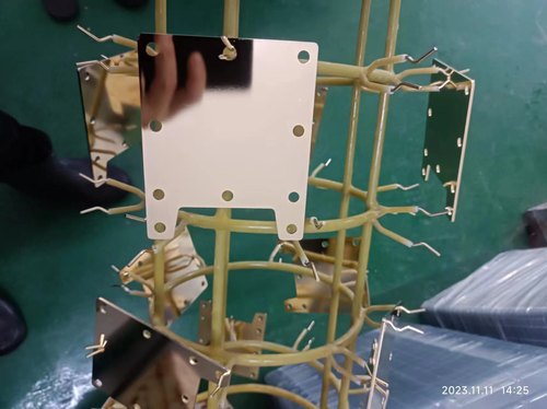 T2纯铜镀金（镀银-镀金 24k）激光红铜板 （铜块 铜片）来图定制