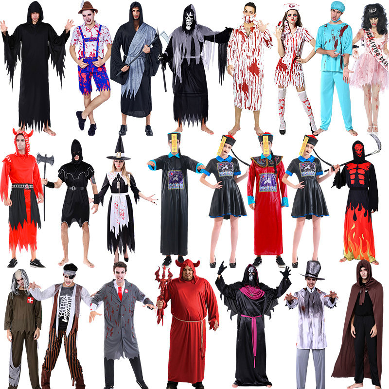 黑色小丑巫师南瓜酒吧僵尸cos披风海盗万圣节服装女大人性感法师|msdalam kategori mod main/animasi/Zhou Bian/cos/permainan papan, Parti/Magic Supplies, alat pihak/hiasan, pakaian - dari Buy2taobao.com untuk memberikan perkhidmatan ejen Taobao profesional membeli