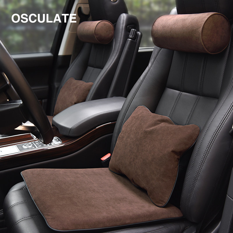 汽车头枕腰靠坐垫车内饰用品套装