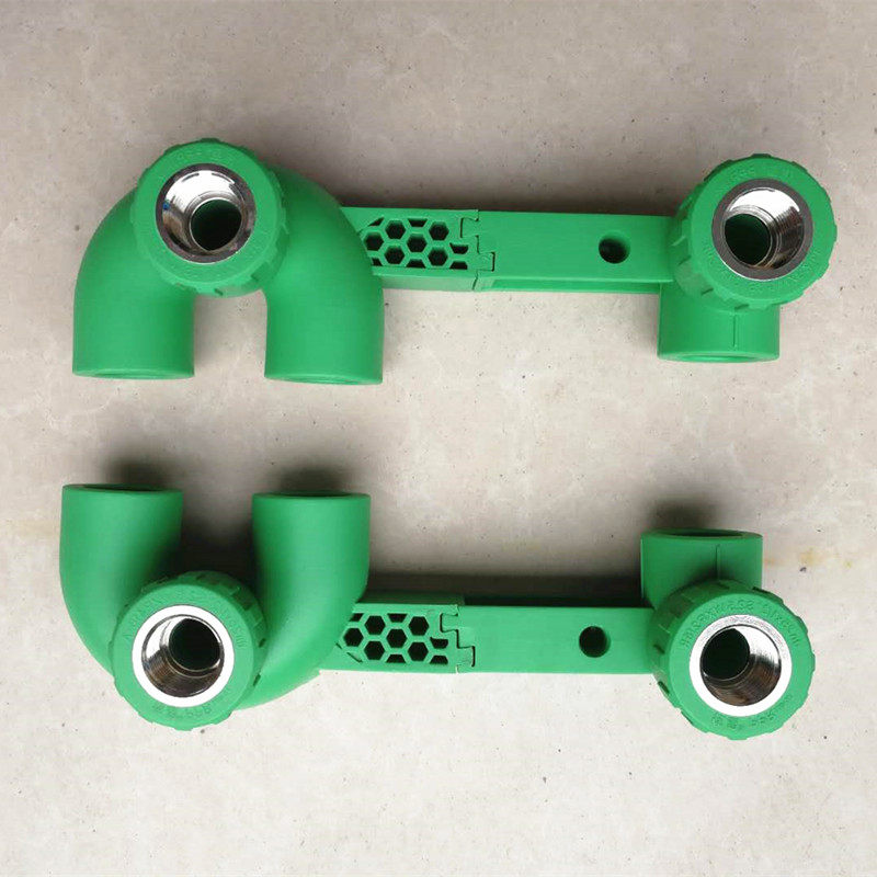 伟星可拼装循环水弯头20/25连体内丝弯头u型弯头4分/6分回水弯