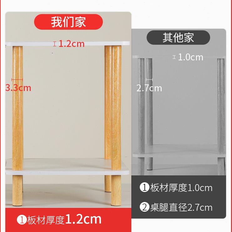 沙发边置物架客厅小边柜简易边几小茶几家用小桌子迷你卧室床头桌