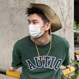 Cityboy日系复古字母印花短袖T恤男夏季潮牌宽松半袖TX02P55，男装T恤，电商A400（原B301）