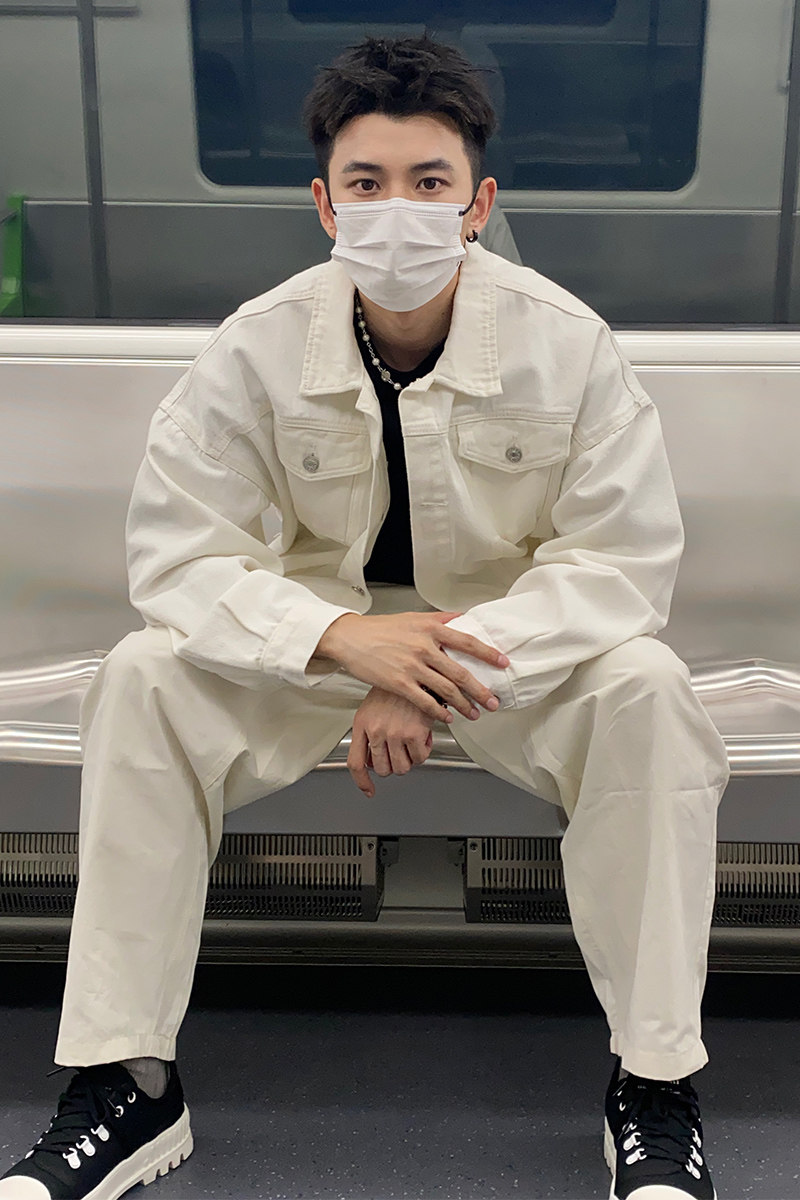牛仔外套男秋季痞帅工装休闲夹克ins潮牌青少年翻领上衣NZ022P115,男装工装外套,电商A400（原B301）