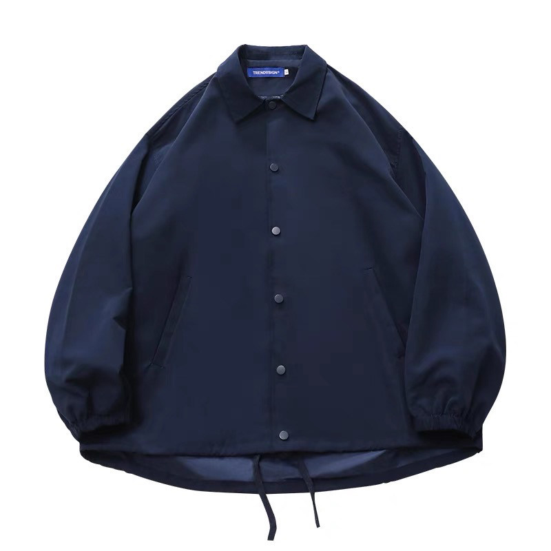 日系cityboy翻领教练夹克男秋季潮牌宽松休闲冲锋衣外套JK02P105,男装夹克,电商A400（原B301）