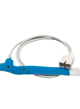 供应兼容迈瑞奈普特nellcor7针模拟 一次性血氧探头 SPO2蓝色海绵