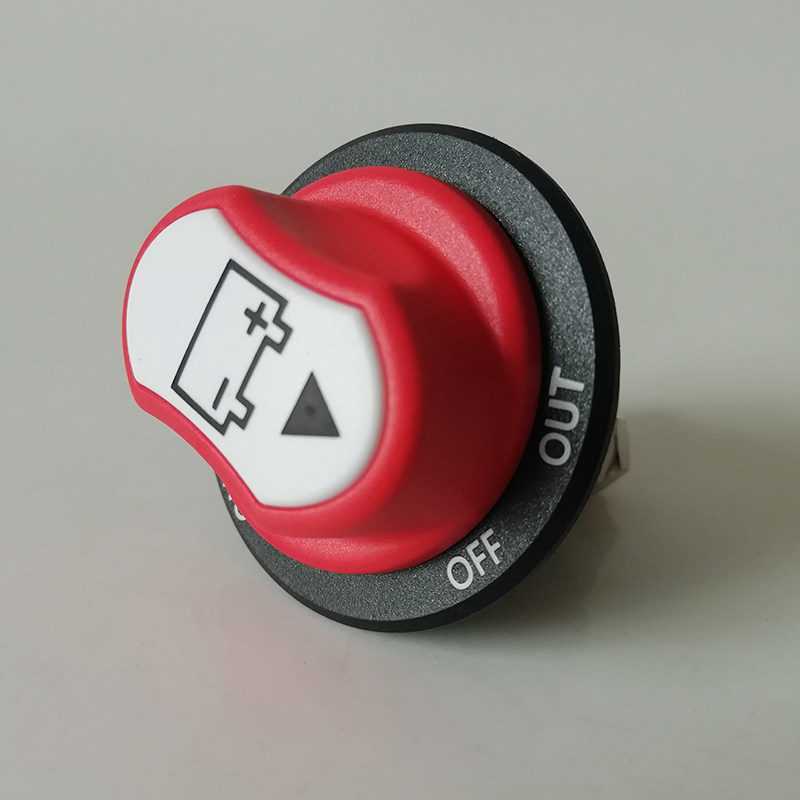 50A100A200A汽车电源开关红色12V通用改装防漏电摩托车电瓶断电新
