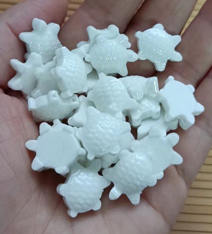 100个 托玛琳珠子 上釉亮光长寿小龟小福心饰品配件手链散珠,饰品/流行首饰/时尚饰品新,其他DIY饰品配件,淘宝优惠券,粉丝福利购,淘宝优惠卷