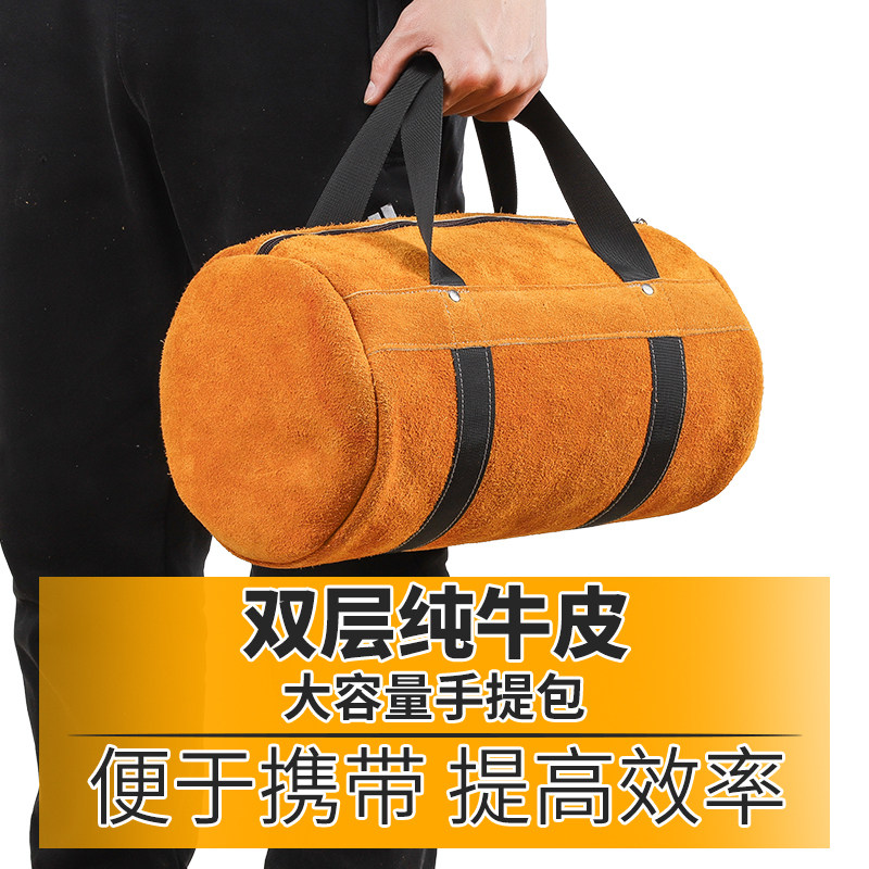 加厚牛皮电木工包随车结实耐磨工具包汽修手提包收纳袋多功能包兜