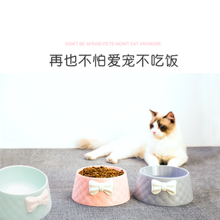 猫碗猫食盆狗碗狗盆泰迪狗狗双碗猫咪中小型犬自动饮水器宠物用品