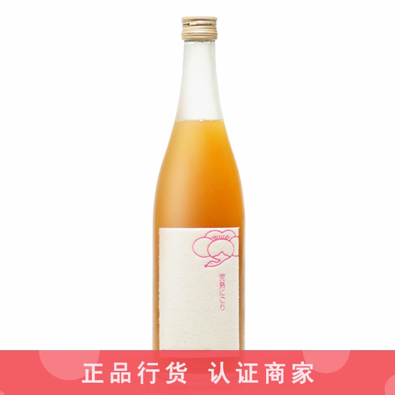 鹤梅完熟果肉梅酒女士低度青梅果酒甜酒利口酒微醺日本 720ml