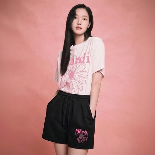 MARDI小雏菊全棉韩版宽松短裤